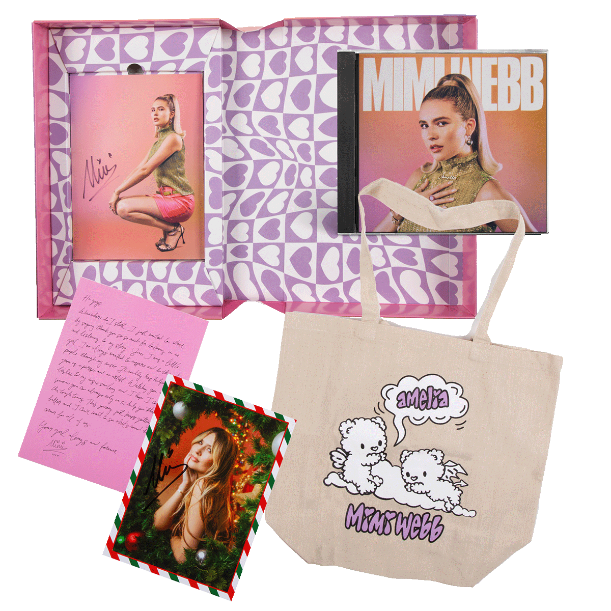 Ltd. Edition Tote Bag/CD Box + Signed Christmas Card