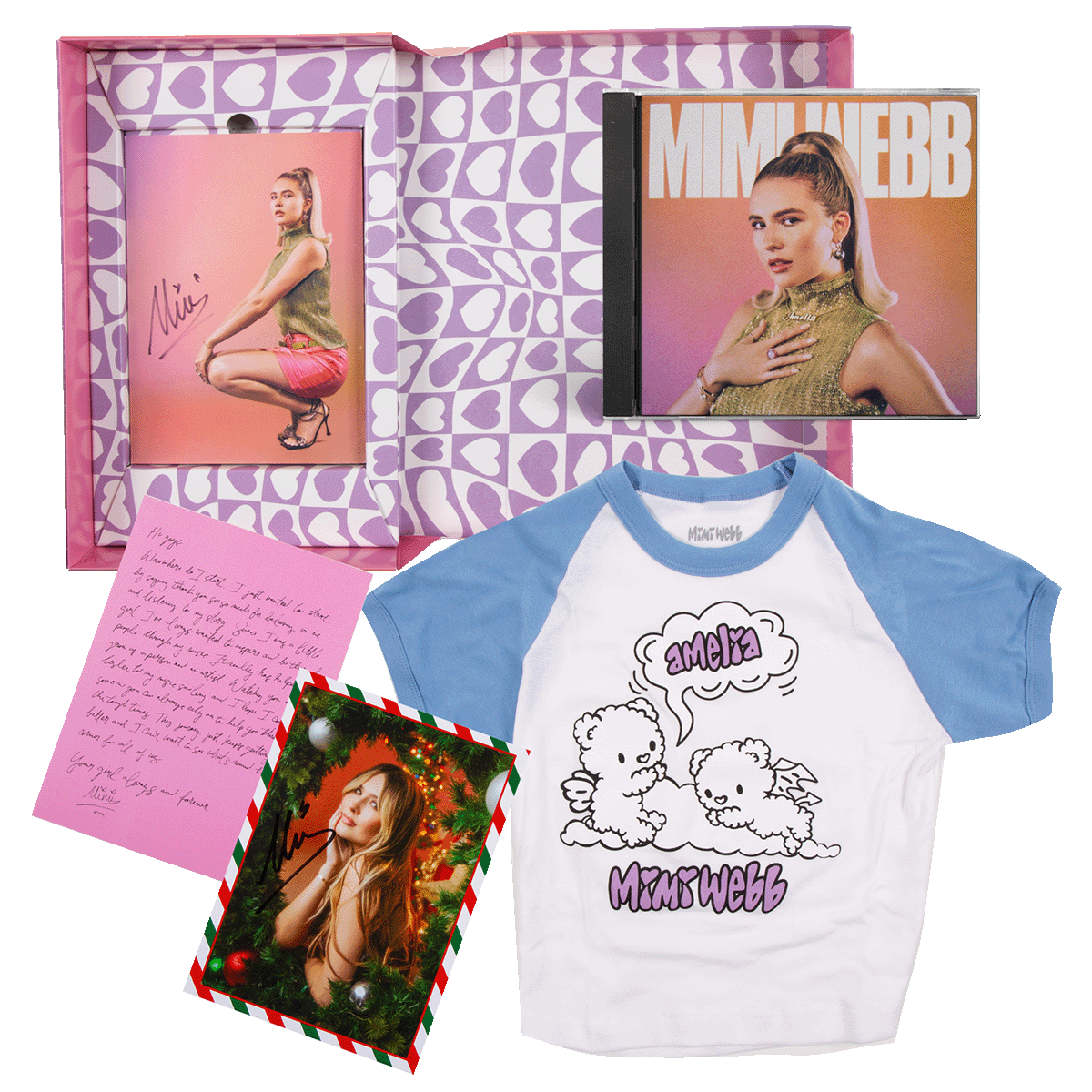 Ltd. Edition T-Shirt/CD Box Set + Signed Christmas Card